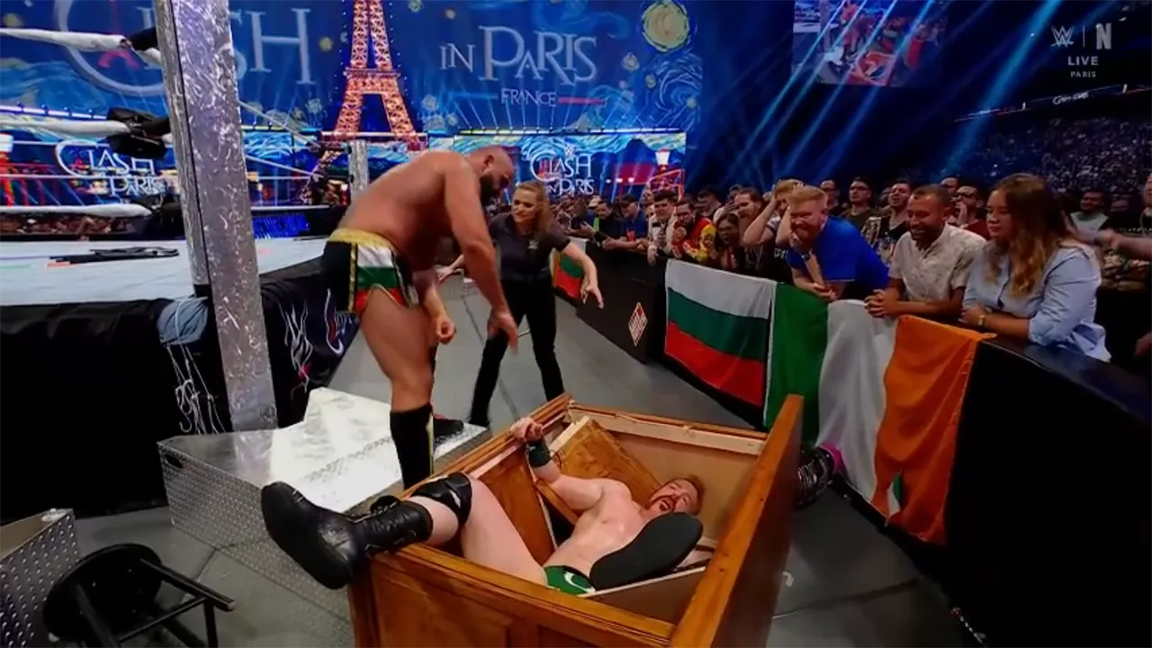 wwe european tour 2025 bespoke props inner sanctum